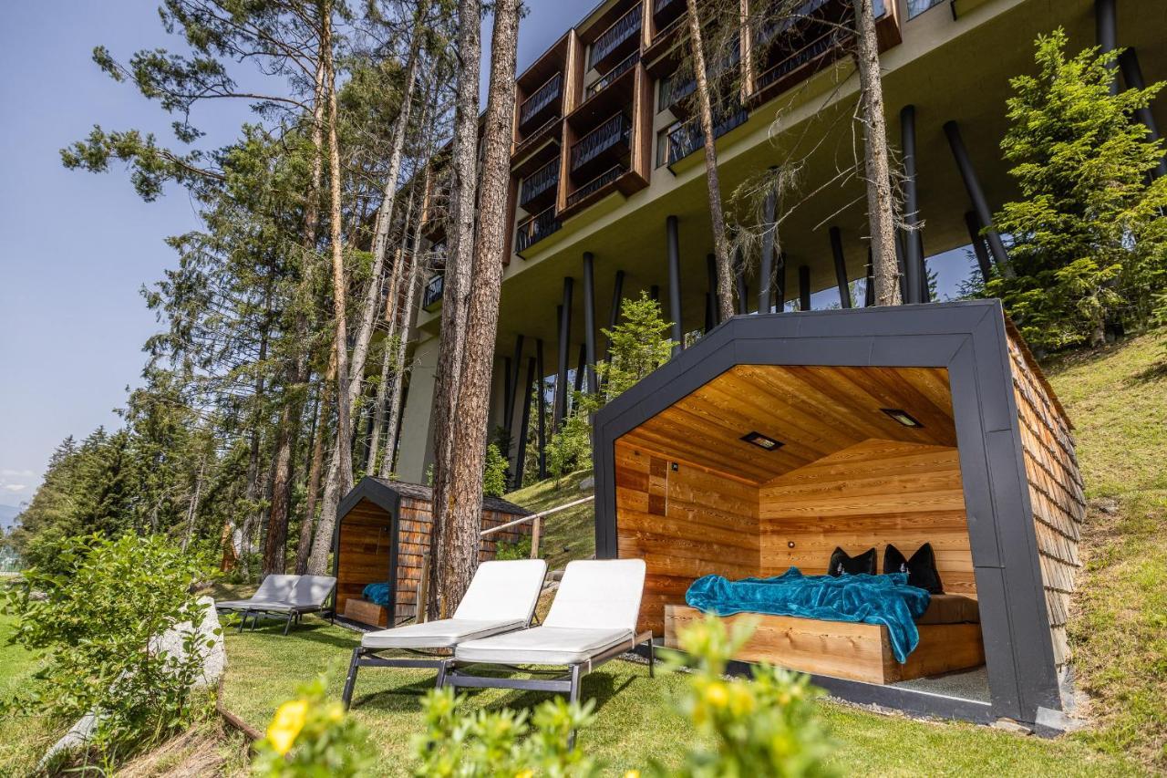 ホテル My Arbor - Dolomites ブレッサノーネ エクステリア 写真 The hotel's outdoor spa